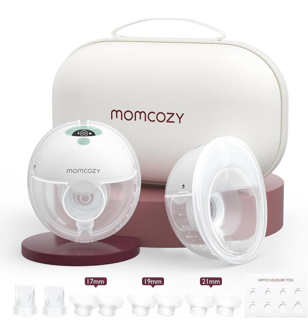 *Sealed* New Momcozy M5 DOUBLE Silent Wearable Breast Pumps Hands Free Electric